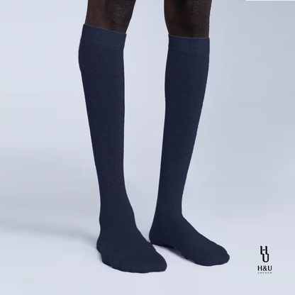 Kniestrümpfe Herren Blau