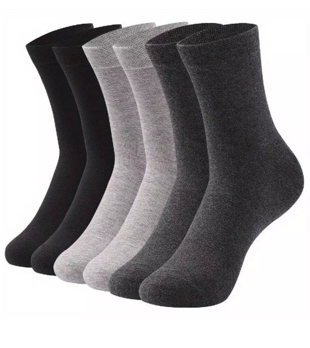 Herren Socken Schwarz Damen Strümpfe Business  Baumwolle Schwarz